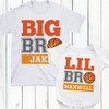 Personalized Big or Little Brother Basketball Shirt