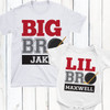 Personalized Big or Little Brother Hockey T-Shirt