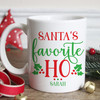 Santa's Favorite Christmas Coffee Mug