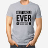 Personalized Best Uncle Ever Shirt (More Colors!)