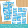 Personalized Have Yourself A Happy Hanukkah Stickers