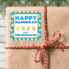 Personalized Dreidel Hanukkah Stickers