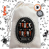 Personalized Halloween Party Favor Bag for Kids - Trick or Treat Custom Canvas Favor Bags
