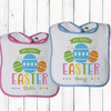 My First Easter Bib for Babies - Personalized Easter Outfit for Newborn Baby - Baby's 1st Easter Gifts