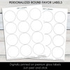 Rockstar Personalized Party Favor Stickers (More Colors)