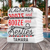 Personalized Beach Towels - Las Vegas Bachelorette or Casino Theme Gambling Birthday Trip Favors & Gifts