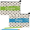 Watercolor Stripe Pencil Case