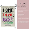 Home of Halloween Garden Flag