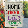 Home of Halloween Garden Flag