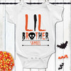 Personalized Halloween Skully Little Brother Bodysuit