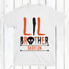 Personalized Halloween Skully Little Brother Shirt