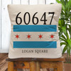 Chicago Classic Throw Pillow Cover
