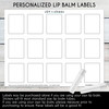 Happy Rainbow Lip Balm + Labels