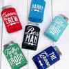 Custom Can Cooler: Groom's Crew Wedding Party