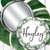 Personalized Lovely Leaf Pocket Mirror