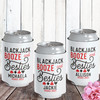 Blackjack Booze & Besties Can Coolers