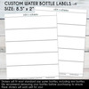 This Might Be Vodka Water Bottle Labels