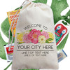 Summer Citrus Floral Welcome Favor Bags