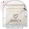 Modern Mr. & Mrs. Honeymoon Beach Tote Bag