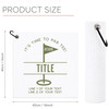Groom's Crew Bachelor Party Golf Towel