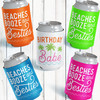 Beaches Booze & Besties Can Cozies