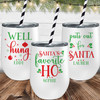 Naughty Christmas Wine Tumblers