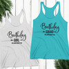 Birthday Squad Racerback Tank Top (More Colors!)