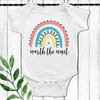 Rainbow Worth the Wait Baby Girl Outfit 