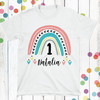 Mod Rainbow 1st Birthday Shirt