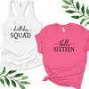 Hello 16 Birthday Tanks + Shirts