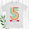 Personalized Let's Celebrate Birthday Boy T-Shirt (Ages 1-8)