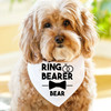 Ring Bearer + Ring Security Dog Bandanas