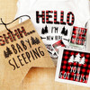 Personalized Perfectly Plaid New Mom and Baby Boy Gift Box