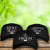 Custom Groomsmen Trucker Hats for Bachelor Party or Wedding - Grooms Crew, Best Man, Groomsman