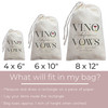 Vino Before Vows Tote + Favor Bags