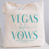 Vegas Before Vows Bachelorette Tote Bags