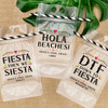 Fiesta Faves Custom Drink Pouches for Mexico Vacation or Girls Trip, Mexican Birthday, or Final Fiesta Bachelorette