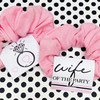 Wife of the Party Bachelorette Scrunchies - Bride Hair Scrunchie + Bridal Party Hair Ties