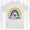 Personalized Mod School Rainbow Shirt - Preschool