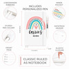 Mod Rainbow Notebook