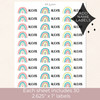 Mod Rainbow Notebook