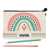 Mod Rainbow Pencil Case