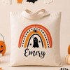 Mod Rainbow Halloween Trick or Treat Bags