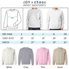 Personalized and Custom Adult Sweatshirt Sizes - Joy & Chaos