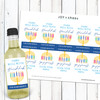 Personalized Hanukkah Mini Wine Labels