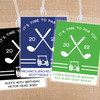 Golf Trip Custom Bag Tags - Personalized Bulk Luggage Tags for Golfing Vacation - Golf Birthday Favors for Men - Golf Bachelor Party Favors - It's Time to Par Tee Golf Gifts for Travel