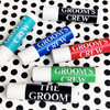 The Groom's Crew Lip Balm for Bachelor Party Favors - Small Groomsman Gifts - Custom Lip Balm for Wedding Party Favors  and Gift Bag Fillers 