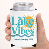 Lake Life + Lake Vibes Can Coolers