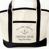 Boat Name Beach Tote