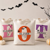 Halloween Monogram Trick or Treat Bag